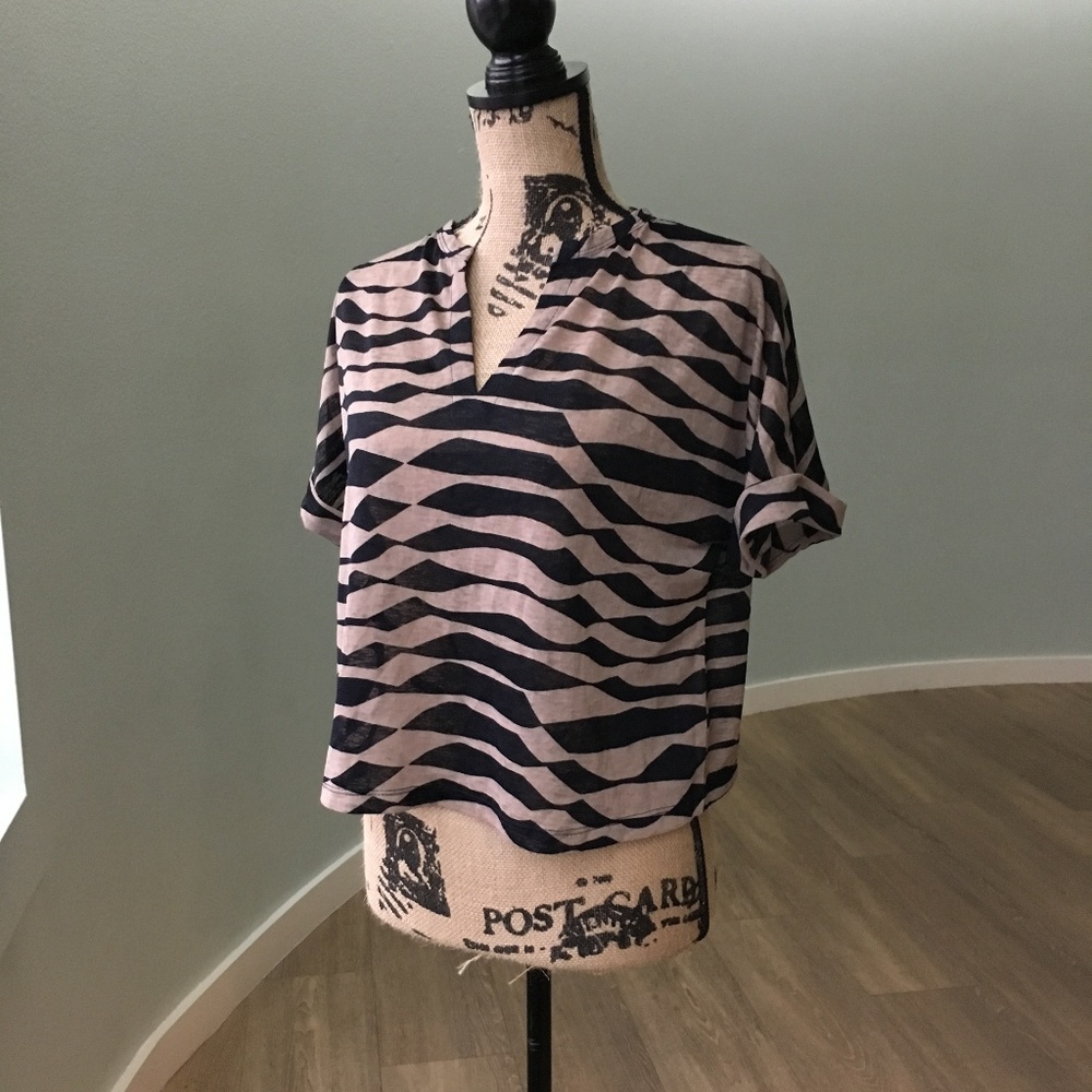 Perfectly Effortless Patterned Top